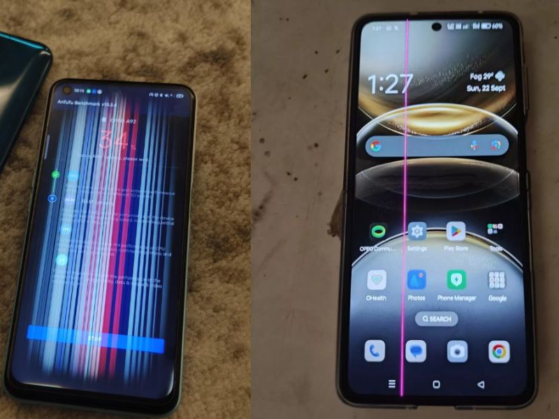 Sửa lỗi điện thoại OPPO bị nhiễu màn hình