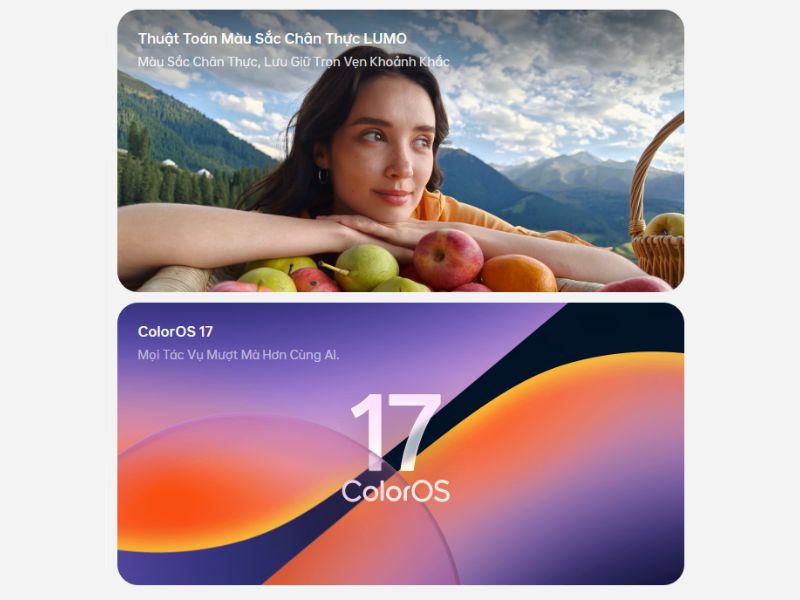 Color OS 17 mượt mà trên OPPO Find X10 Series