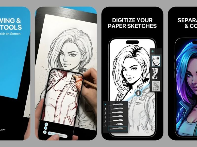 PainterAR: Art Trace Drawing