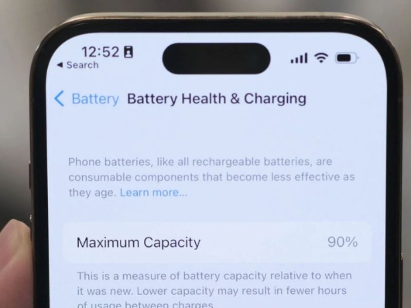 Pin iPhone cũ ảnh hưởng thế nào đến hiệu năng?