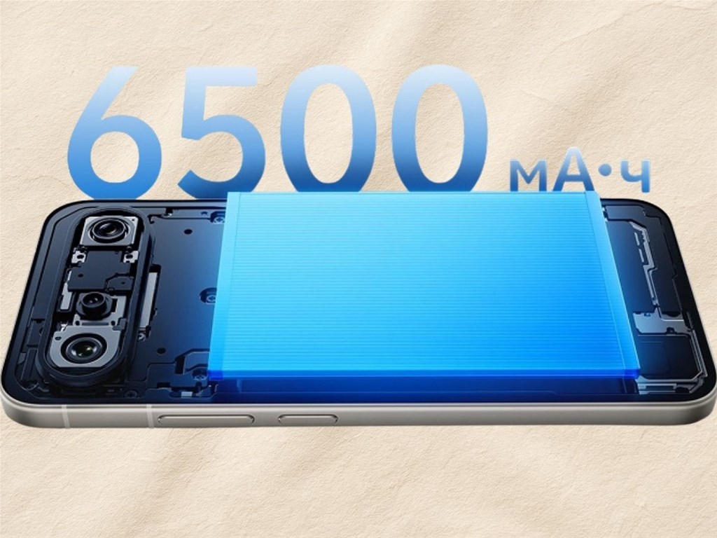 Máy có viên pin lên đến 6500mAh