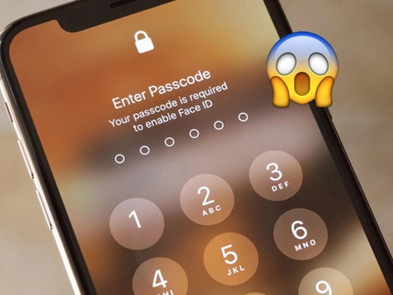 Quên mật khẩu iPhone trong thời gian dài