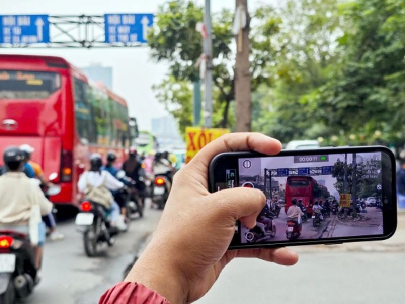 Quy định mới về việc gửi phản ánh vi phạm giao thông qua VNeID