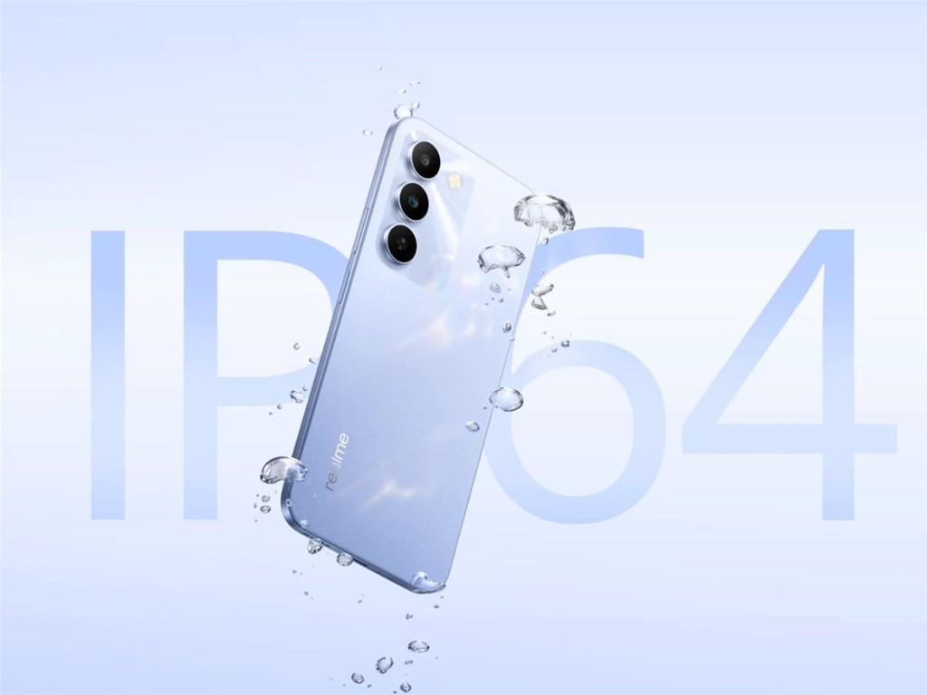 Realme C83 5G có chuẩn kháng nước IP64
