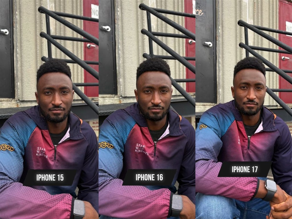 So sánh selfie iPhone đời đầu với iPhone 17