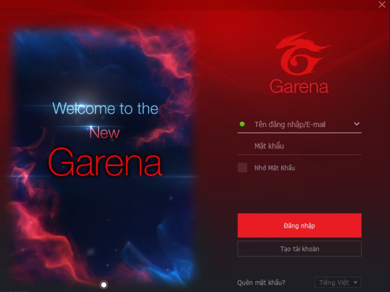 Hướng dẫn tải Garena