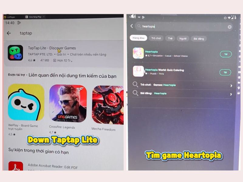 Cách tải Heratopia trên Android