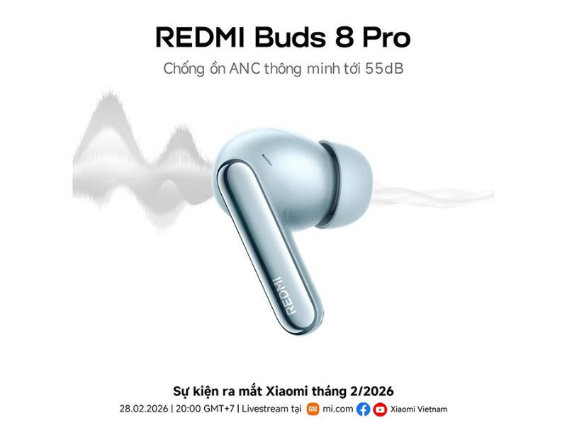 Tai nghe cao cấp Redmi Buds 8 Pro