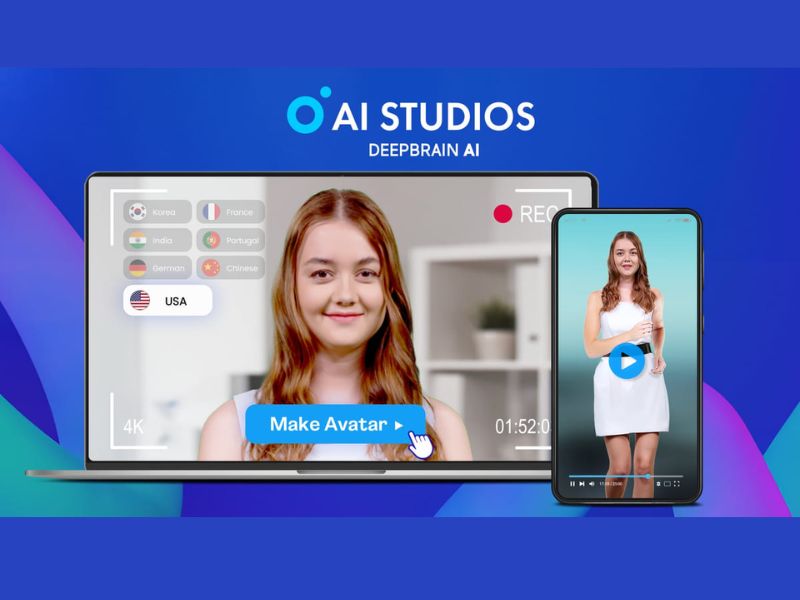 Tạo video bằng AI trên điện thoại với Deepbrain