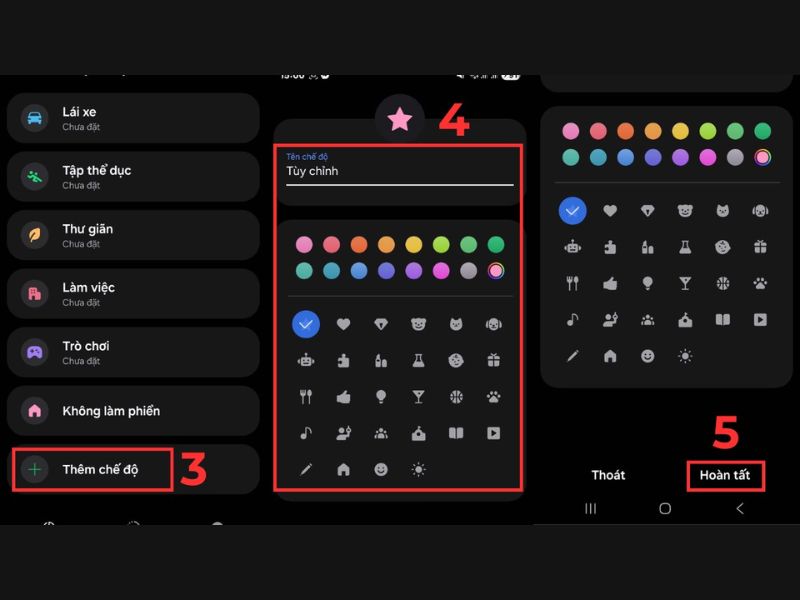Cài đặt lịch trình tắt mạng 5G