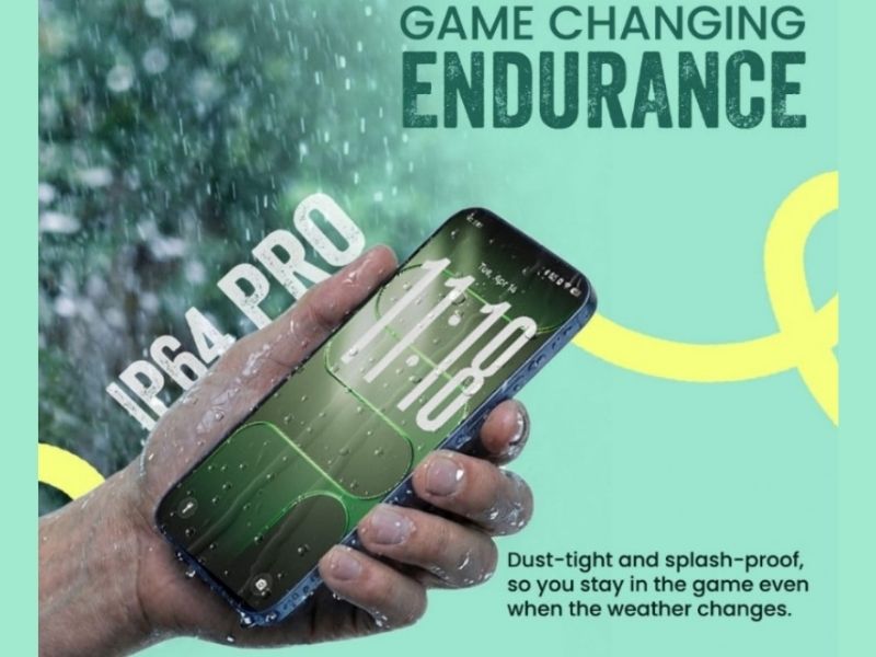 Tecno Pop X 5G lộ diện: Pin trâu 6500mAh, bền chuẩn IP64 Pro