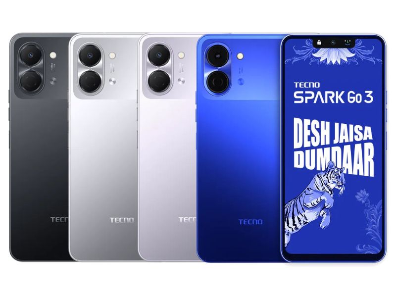 Màu sắc Tecno Spark Go 3