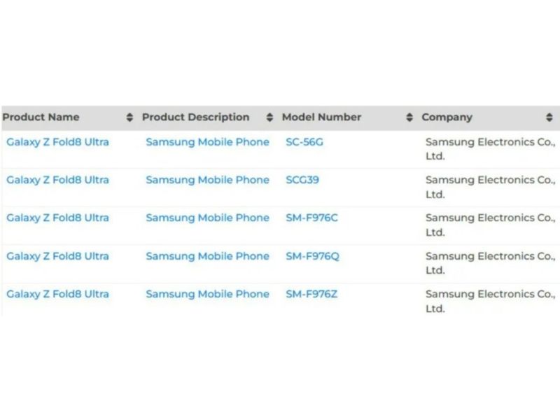 Galaxy Z Fold8 Ultra được xác nhận tên gọi qua Bluetooth SIG