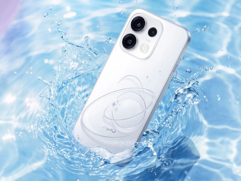OPPO Reno16F có công nghệ HoloVerse 3D trên mặt lưng