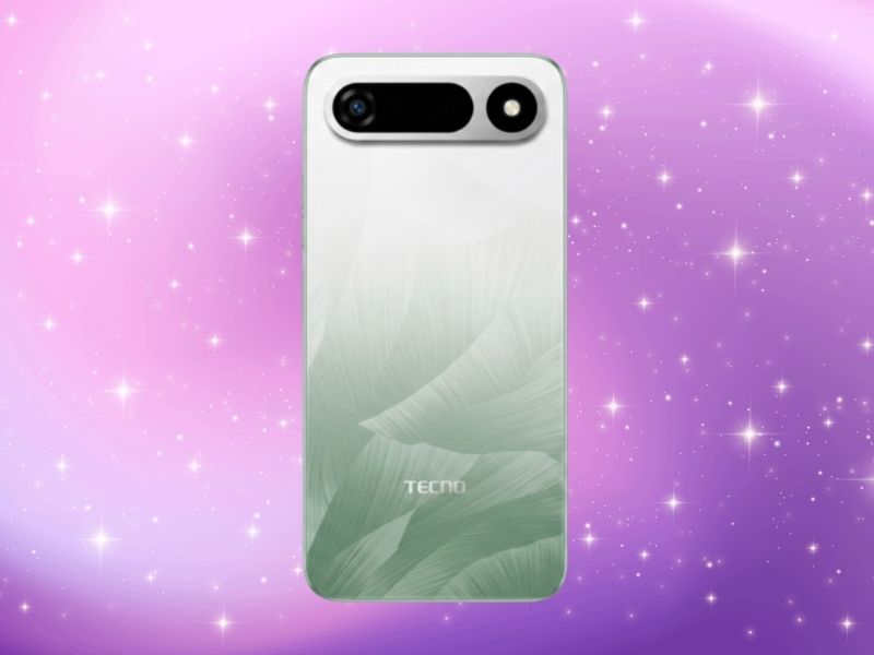 Tecno Pop X 5G có thiết kế cụm camera dải ngang dạng viên thuốc