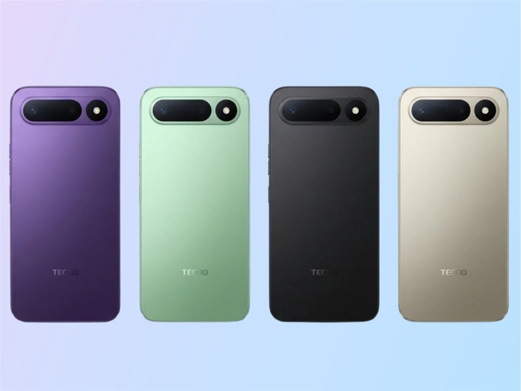 Tecno Spark 50 5G có sự thay đổi rõ rệt trong ngôn ngữ thiết kế