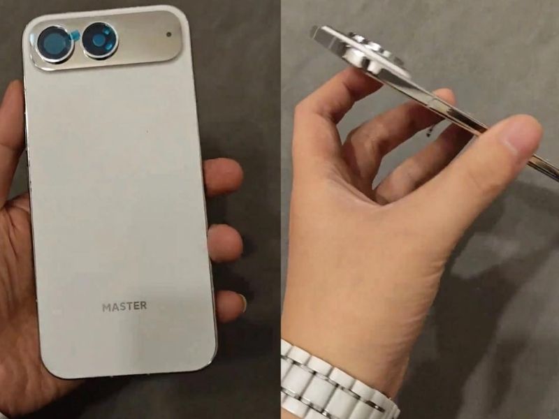 Thiết kế Xiaomi 17 Air siêu mỏng