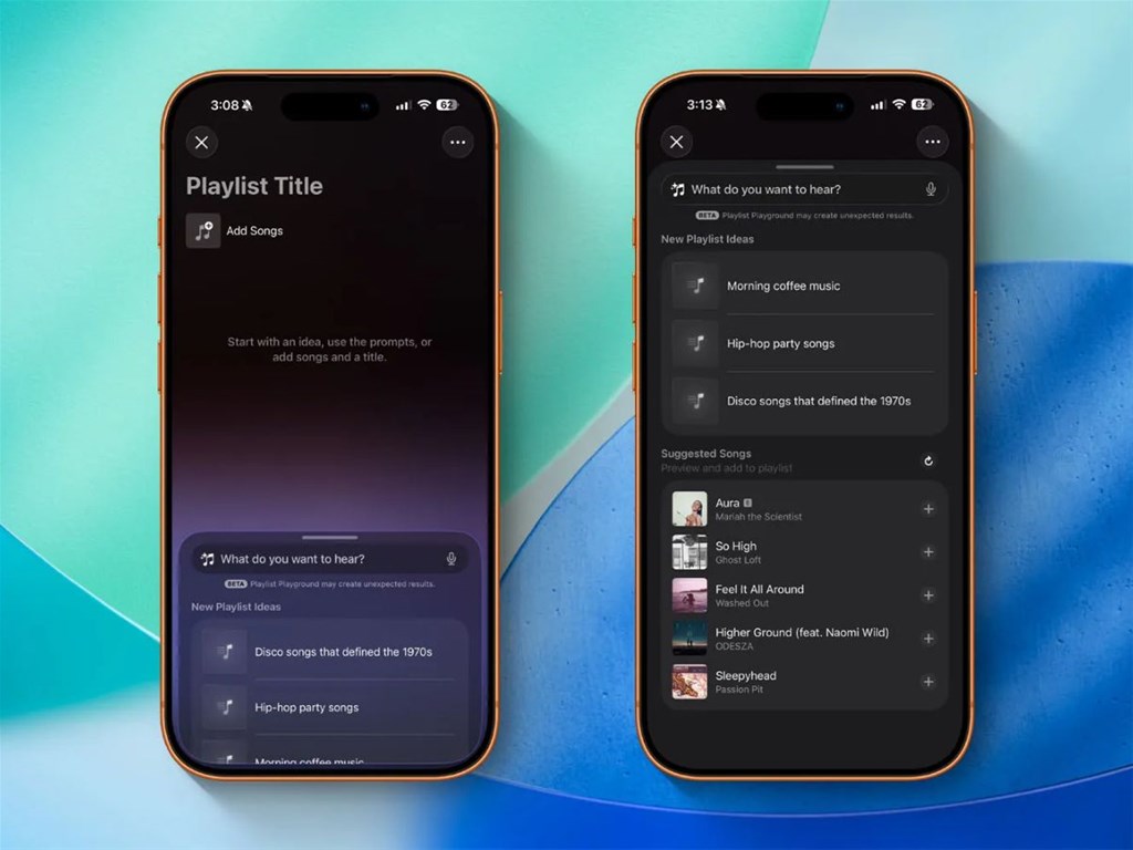 iOS 26.4 beta 4 với tính năng mới Playlist Playground