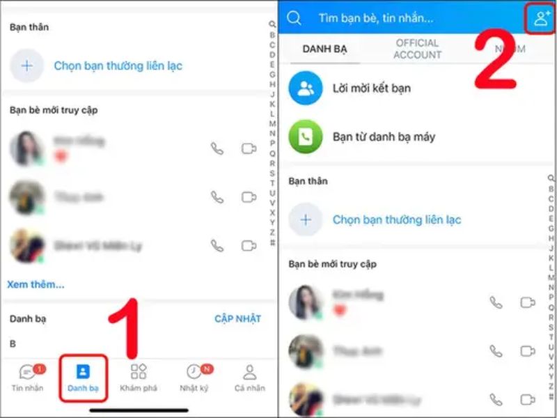 Hướng dẫn tra cứu số điện thoại qua Zalo