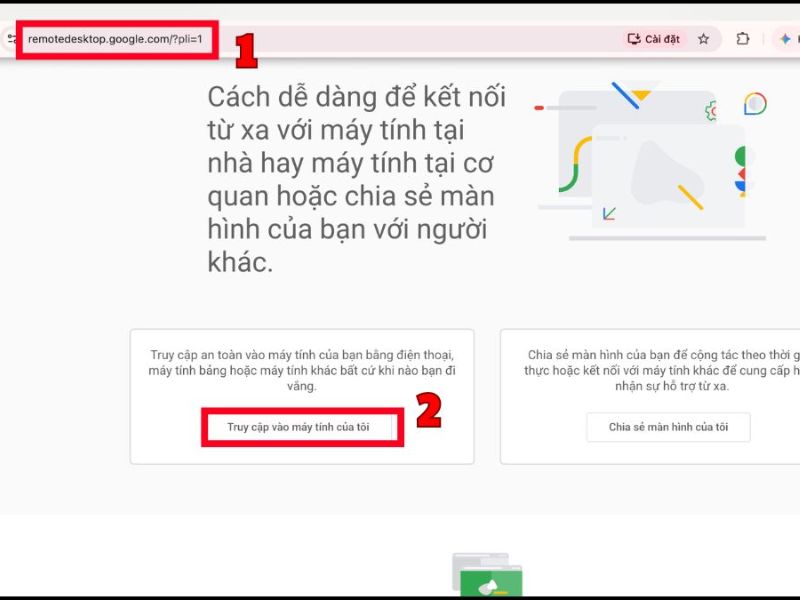 Truy cập máy tính từ iPad với Chrome Remote Desktop