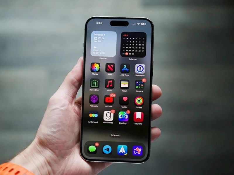 Video quay màn hình trên iPhone 18 Pro Max được lưu tại đâu?