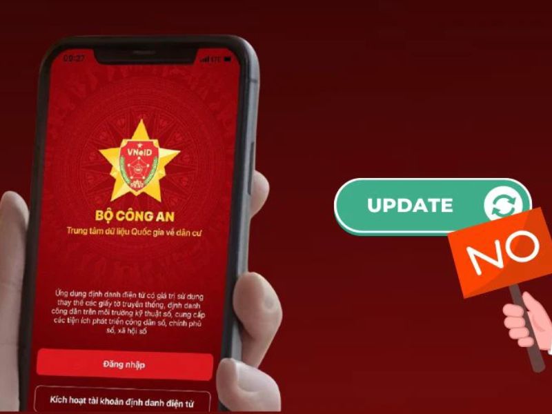 VNeID không gửi mã OTP