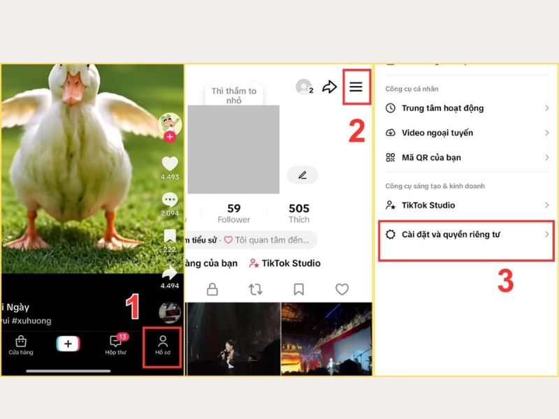 Cách xác minh tài khoản tiktok qua email