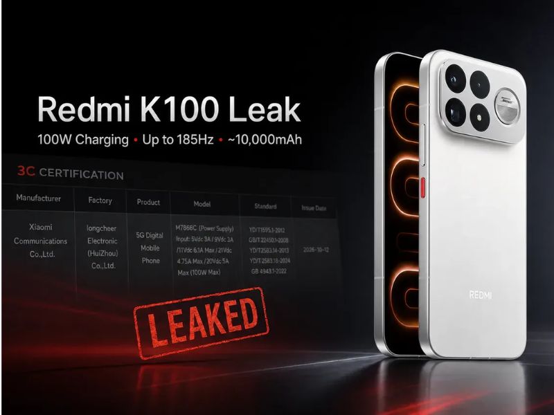Rò rỉ thông tin về Xiaomi Redmi K100
