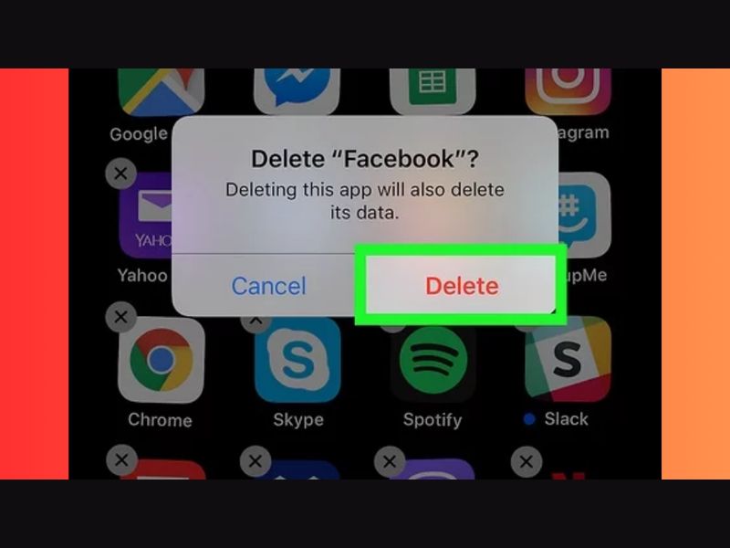 Gỡ cài đặt ứng dụng Facebook