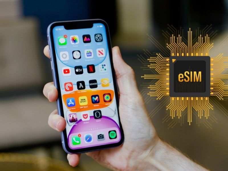 Xóa và kích hoạt lại eSIM