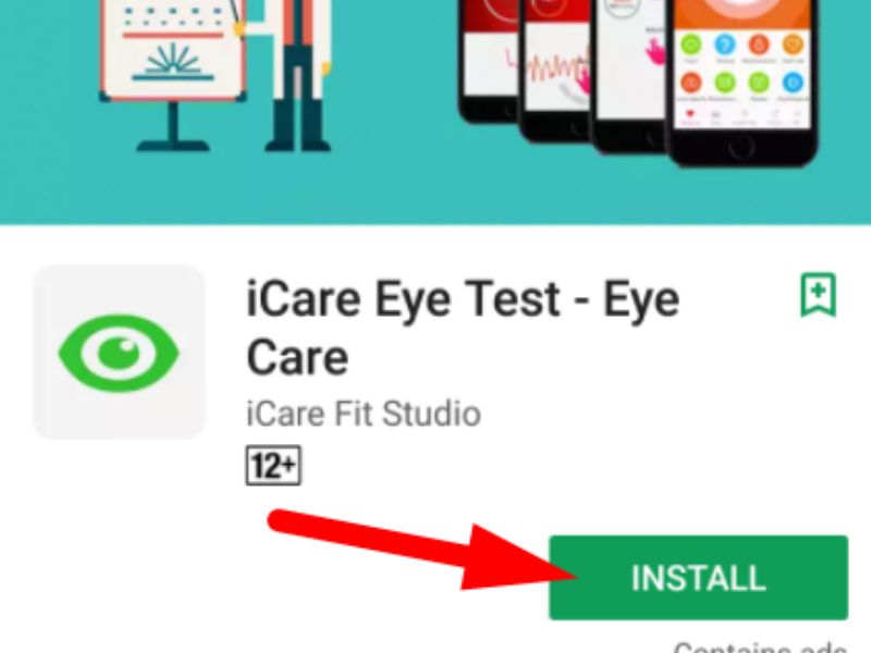Cách đo độ cận bằng điện thoại bằng eye test