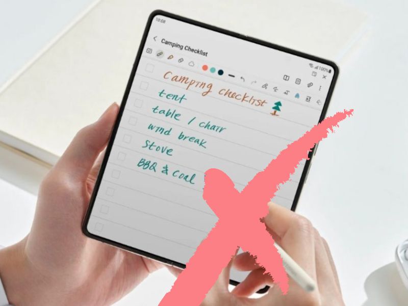 Samsung loại bỏ bút S Pen trên Galaxy Z Fold 7