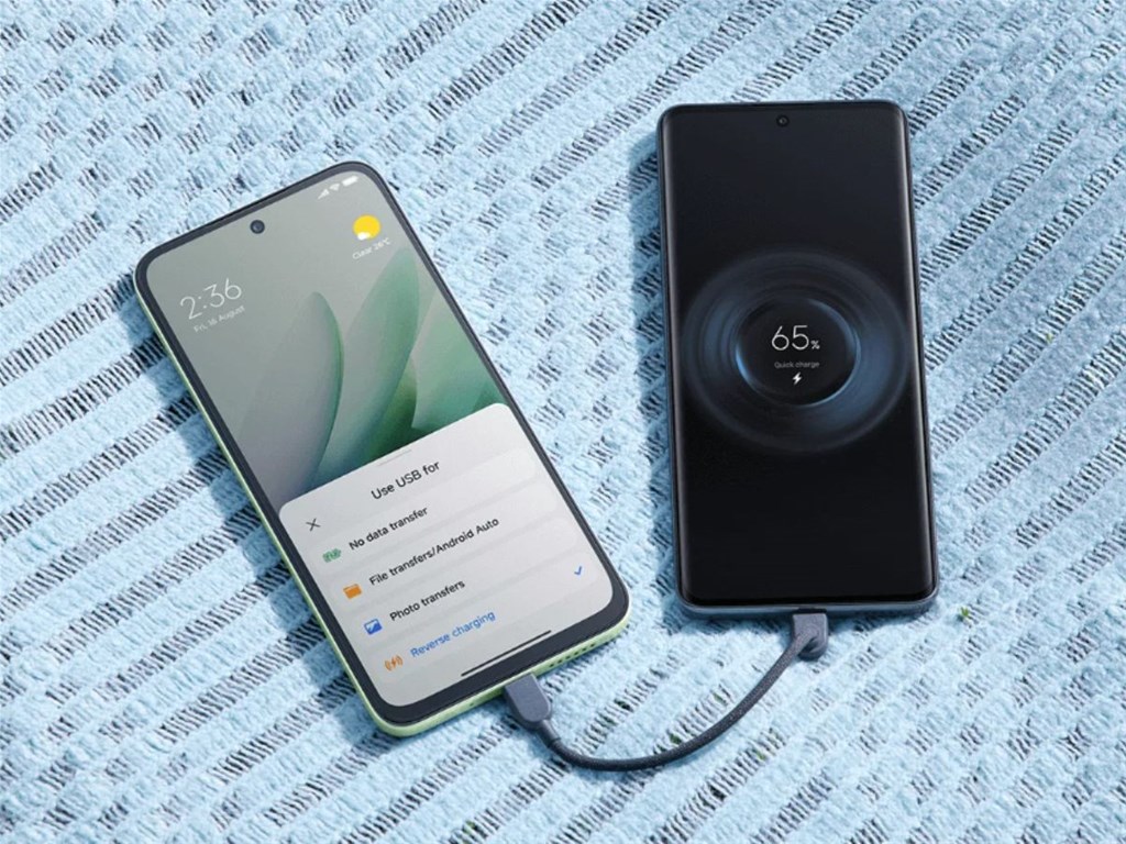 Máy hỗ trợ sạc ngược tiện lợi