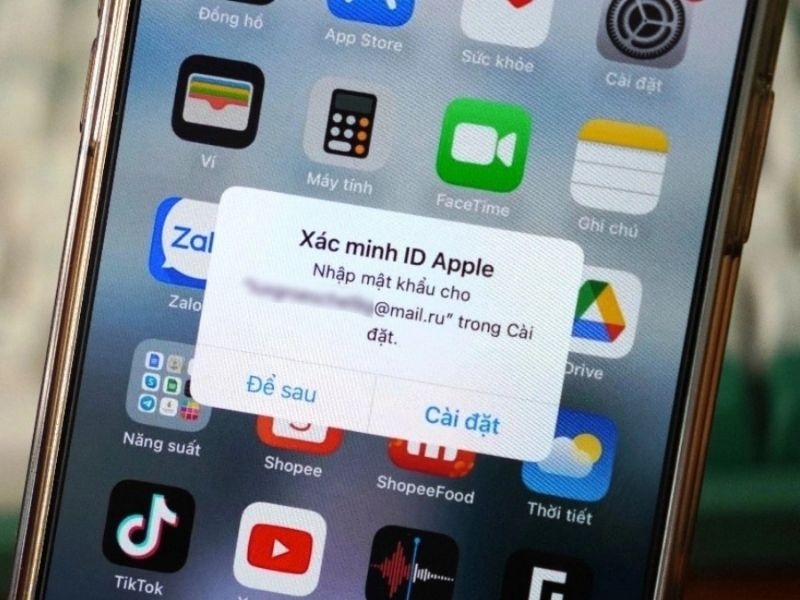 Cách sửa lỗi App Store bị dính iCloud cũ triệt để