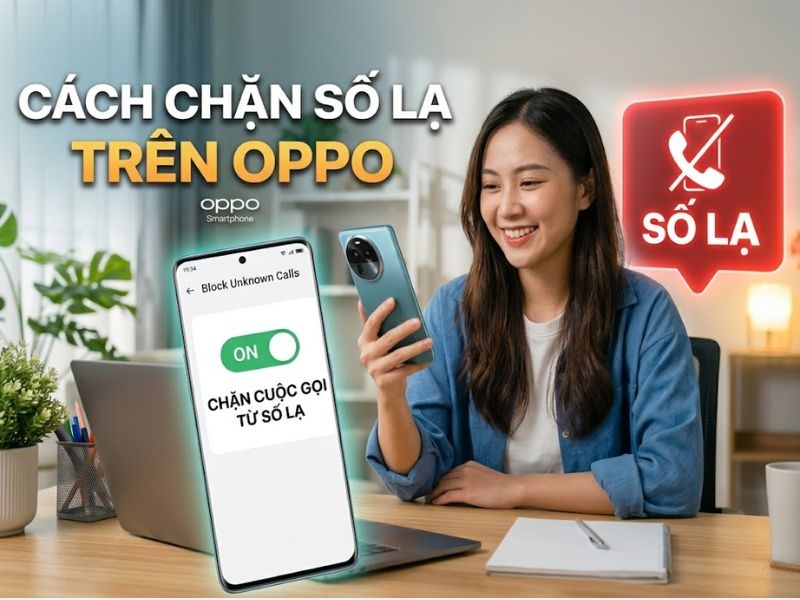Cách chặn số lạ trên OPPO cực dễ, hiệu quả 100%