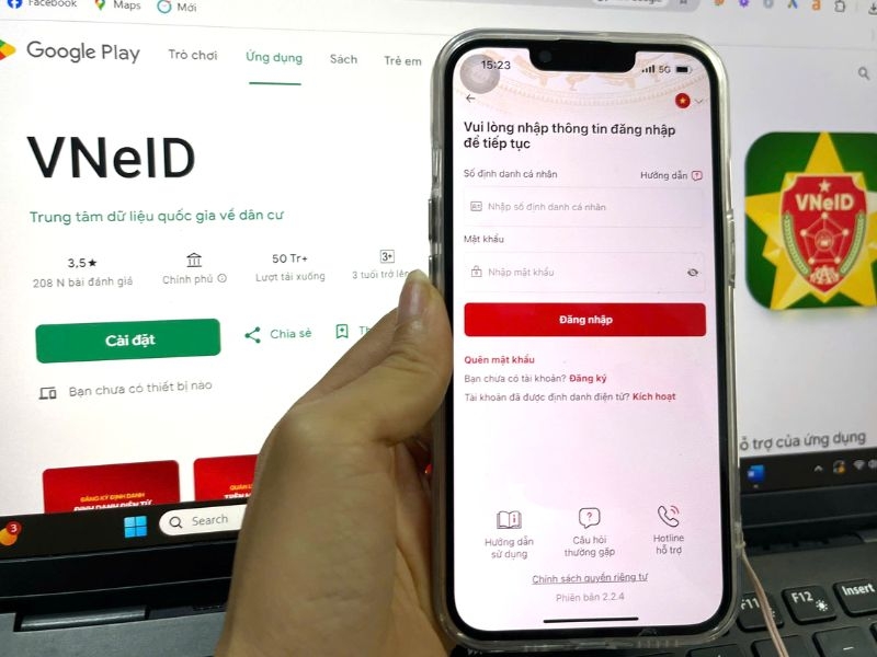 Cách đăng nhập VNeID khi bị mất điện thoại cực dễ