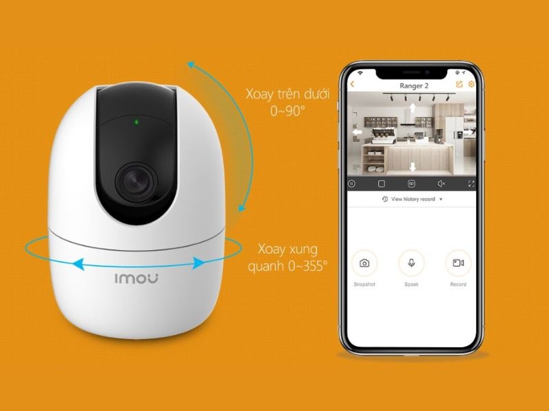 Cách kết nối camera Imou với điện thoại đơn giản nhất