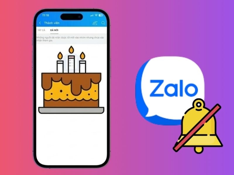 Cách tắt thông báo sinh nhật trên Zalo không bị làm phiền