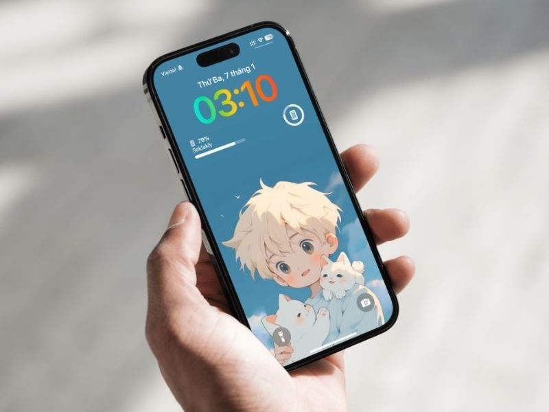 Cách thêm tên vào màn hình khoá iPhone cực dễ