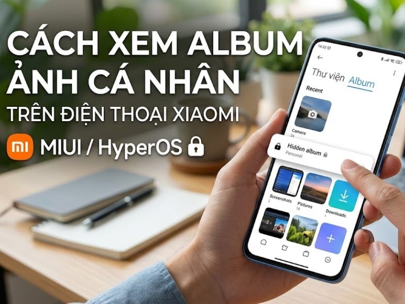 Cách xem album ảnh cá nhân trên Xiaomi cực dễ 
