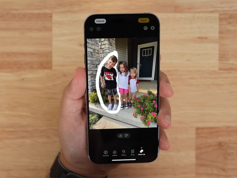 Cách xóa vật thể AI trên iPhone chỉ vài bước
