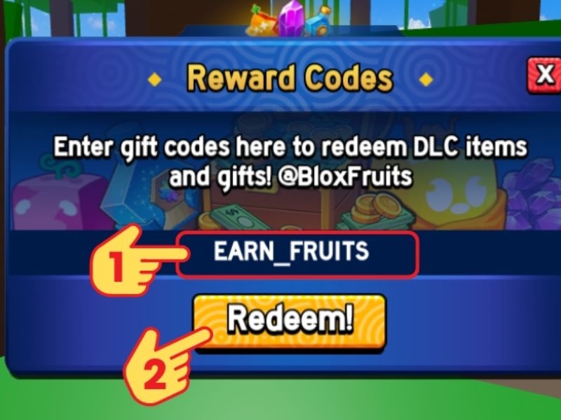 Code Blox Fruit mới nhất 2026 và cách nhập chi tiết
