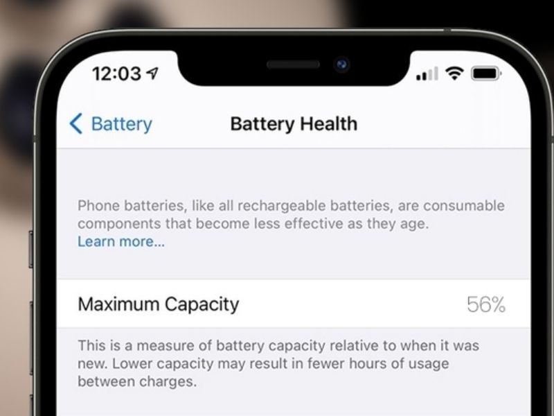 Dung lượng pin iPhone 13 tụt nhanh có nên thay?