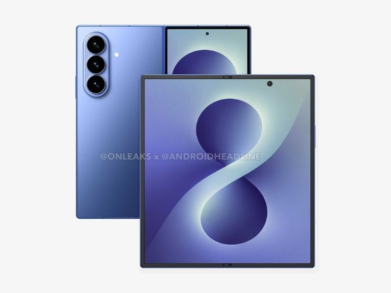 Galaxy Z Flip8 lộ ảnh render: Thiết kế tinh chỉnh, mỏng hơn