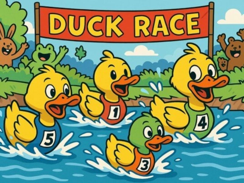 Game đua vịt Duck Race là gì, chơi thế nào?