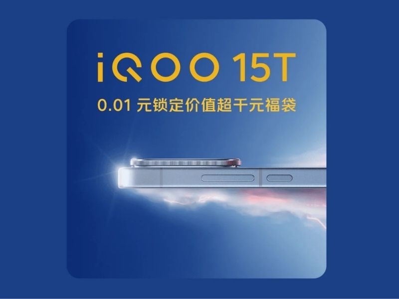 Lộ thông số iQOO 15T: Pin trâu 8.000mAh, hiệu năng cực mạnh