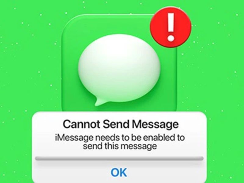 Lỗi iMessage không nhận số điện thoại và mẹo xử lý đơn giản