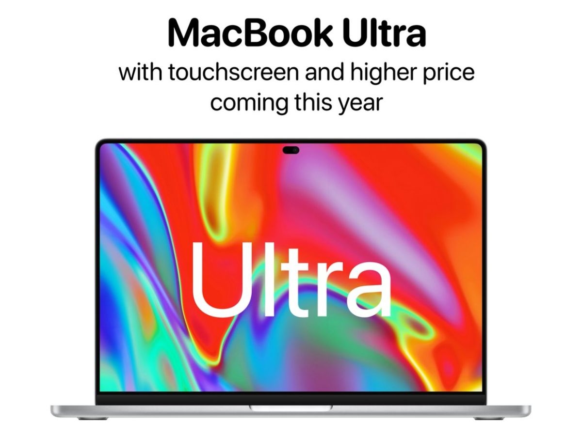 Macbook Ultra lộ diện với màn hình cảm ứng OLED và chip M6 mạnh mẽ