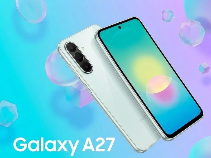 Galaxy A27 màu xanh lá xuất hiện trong loạt ảnh render mới