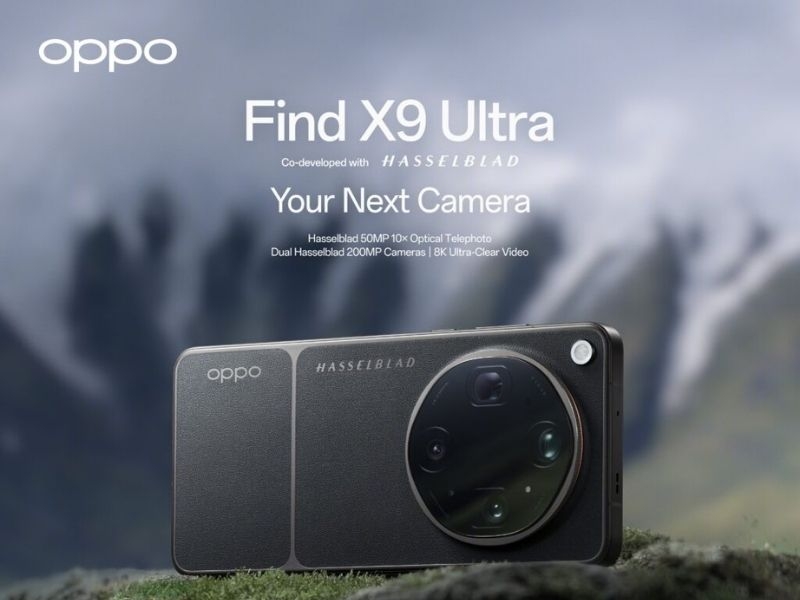 OPPO Find X9 Ultra nâng cấp camera hỗ trợ RAW MAX chuyên nghiệp